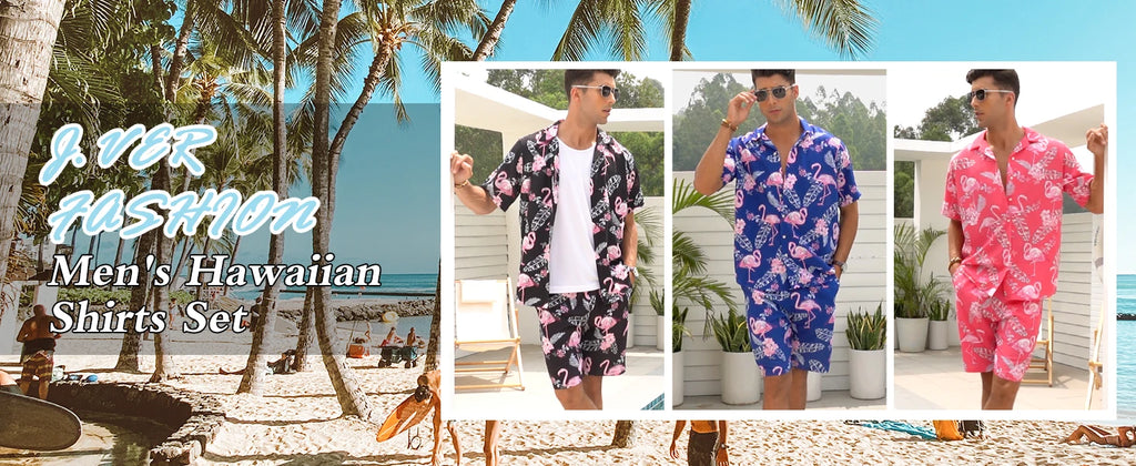 2024 Summer Men's Fashion Leopard Print Short Sleeve Shirt And Shorts Set Beach Style T Shirt Breathable Shorts Two Piece Set