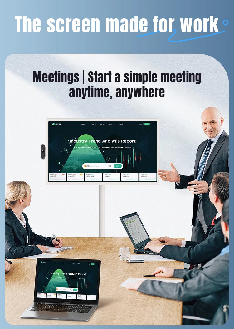 24-Inch 32 LCD built-in battery touchscreen monitor