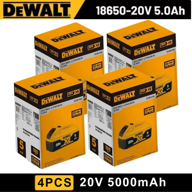 Original Dewalt 20V/60V 9.0Ah Power Tool Battery DCB206 DCB205 DCB200 DCF887 DCG405 DCD791 DCF922 DCF850 DCD805 Tool Battery
