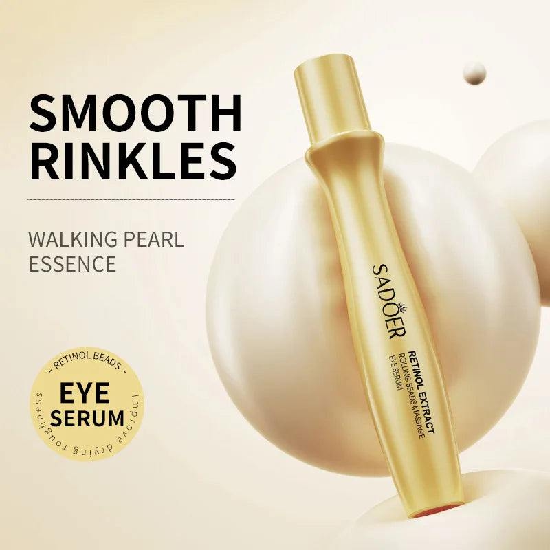 Snail Face Cream + Retinol Eye Serum Massage Roller 2pcs/Lot for Moisturizing Eye Bag Face Cream Skin Care Products