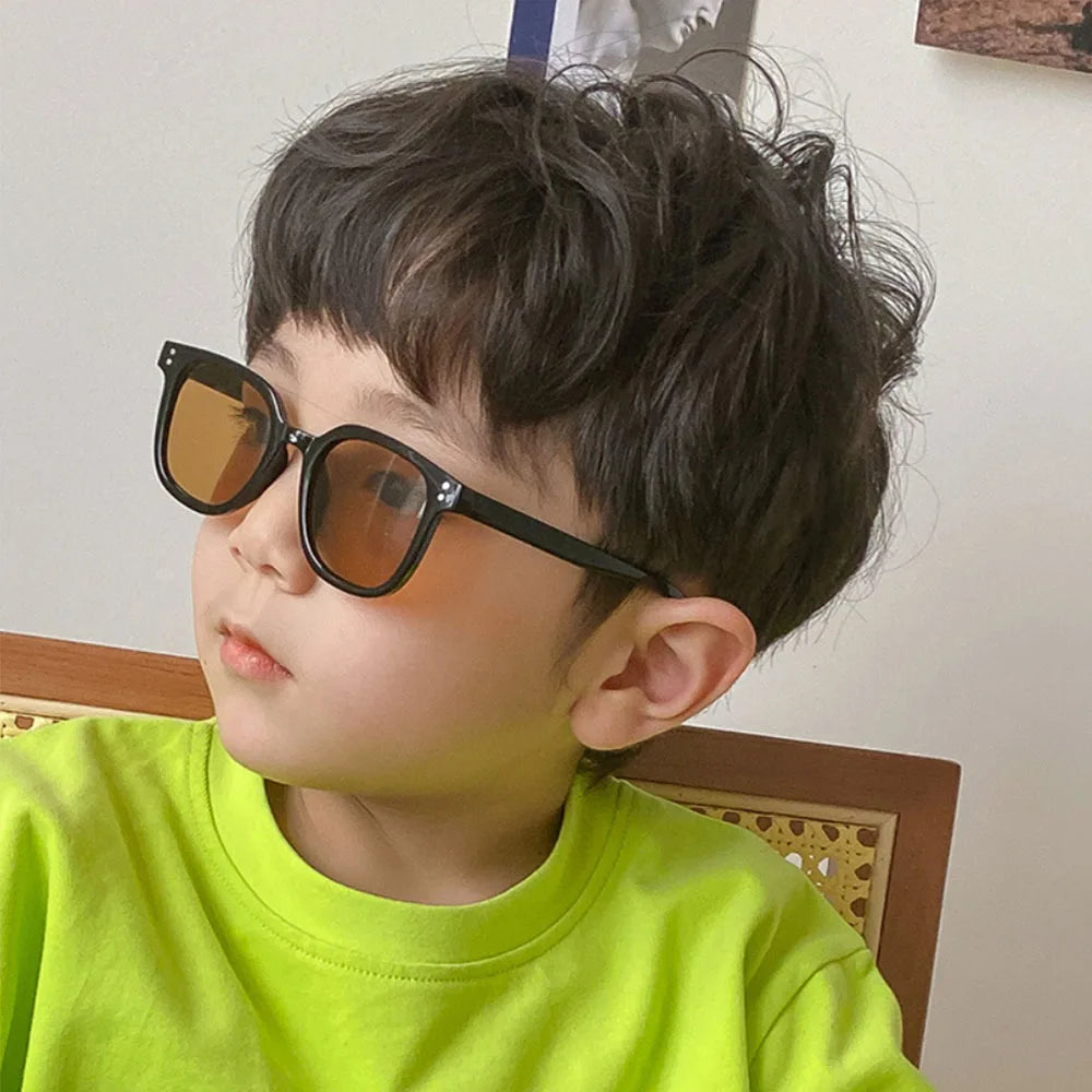 Sun Glasses Cute Children Sunglasses Fashion Glasses Uv400 Square Sunglasses For Kids Fashion Outdoor Activities Children
