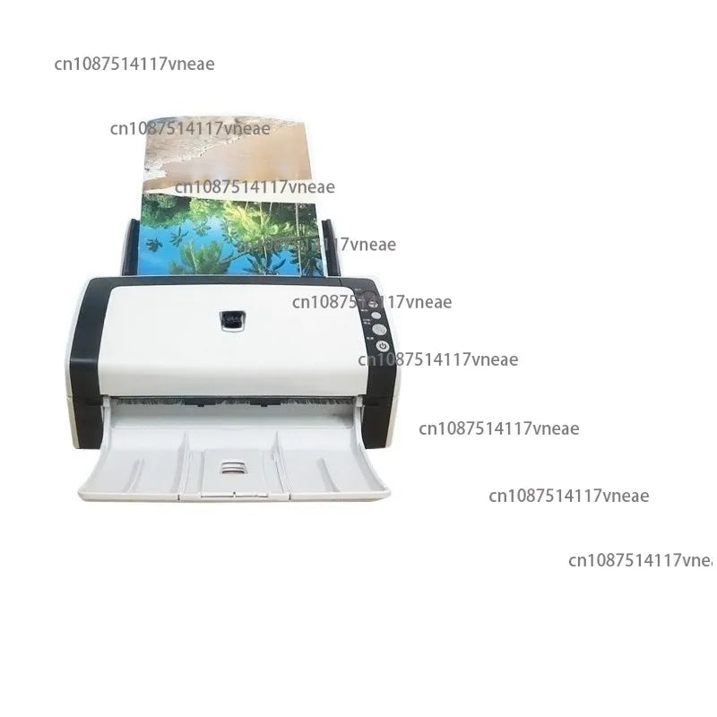 FI6130 High Speed Auto Feed Duplex Color Scanner Professional Office Document Scanning Machine Compact Double Sided HD