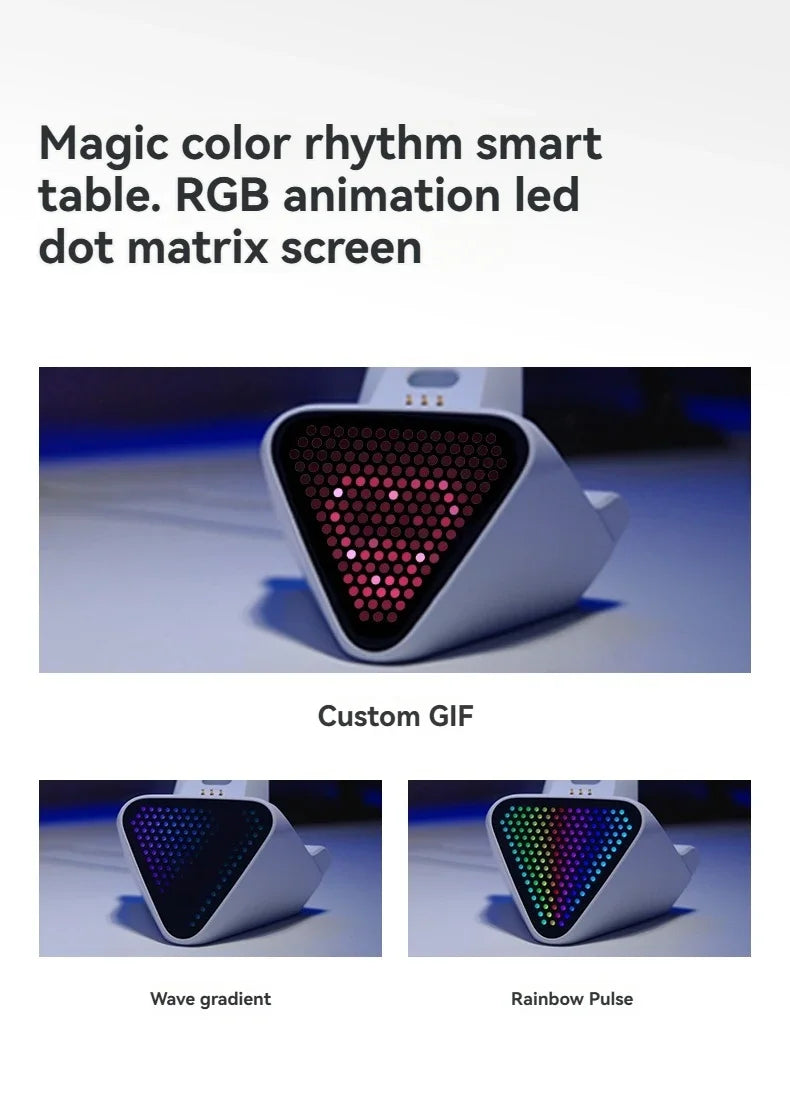 New Flydigi APEX 5 / Vader 5 Pro Charging Dock 2 PRO Customize GIF RGB Animated Bitmap USB Multifunction Expansion Dock