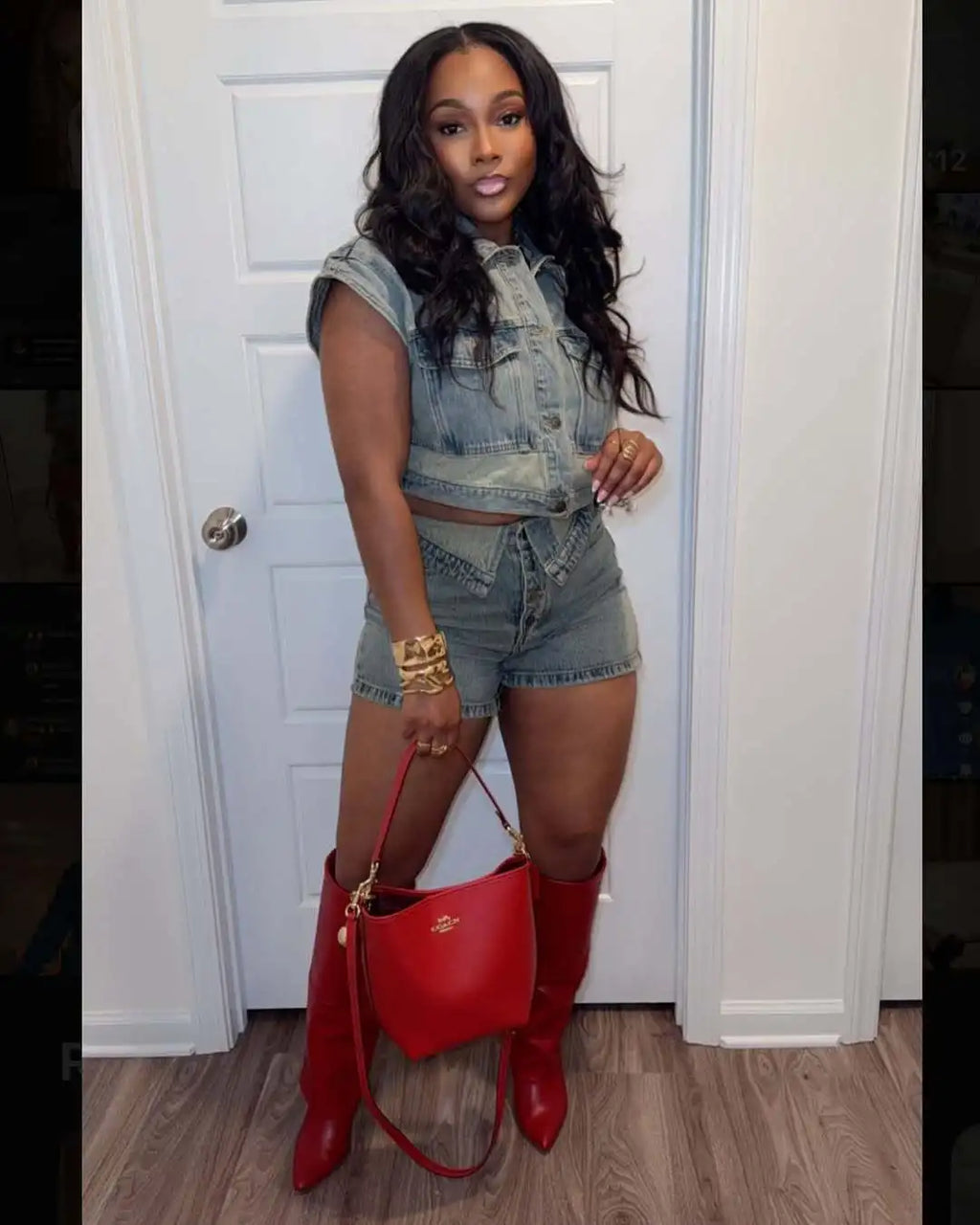 Shorts Sets Women Denim 2 Piece Suit Top Jeans Ensemble Summer 2025 Single Breasted Turn Down Collar Short Pants Vintage Outfits