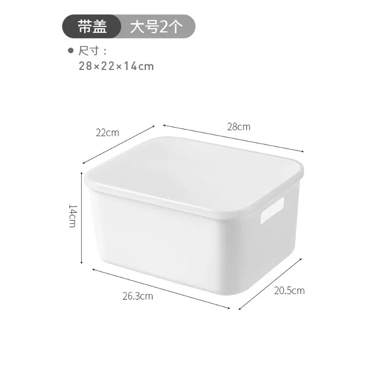 Elegant Japanese-Inspired Kitchen Organizer Multi-Compartment Drawer Storage Convenient Snack Basket for Home Use