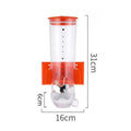 Kitchen Storage Food Organizer Wall Mounted Dry Food Cereal Dispenser Snack Grain Plastic Storage Container Box Rack for Home