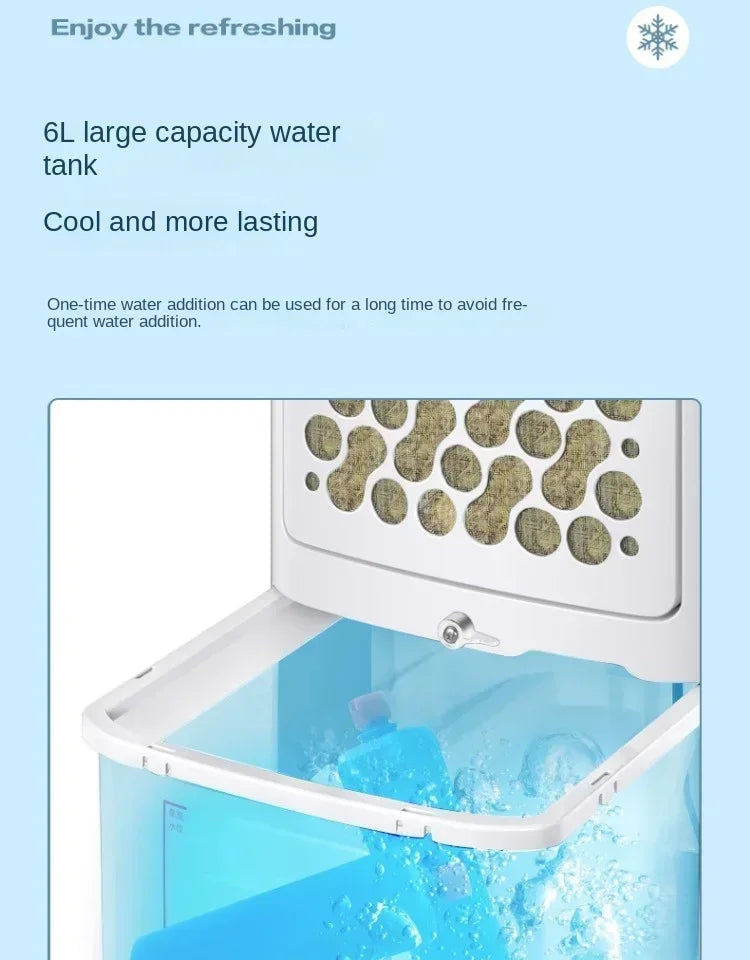 220V Portable Air Conditioner - Haier  Single Cooling Water-cooled Fan BAW