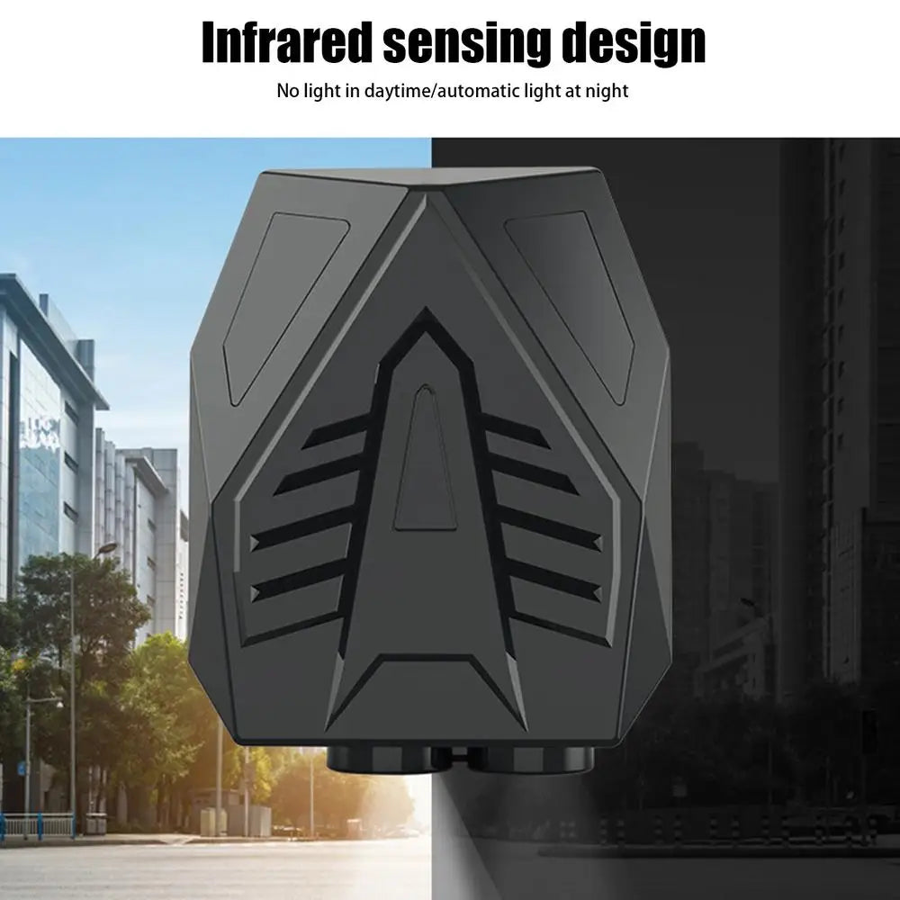 Car Door Light Projector Animated Dynamic Car Welcome Courtesy Ghost Shadow Lamp Wireless Sensor Car Door Puddle Lights For