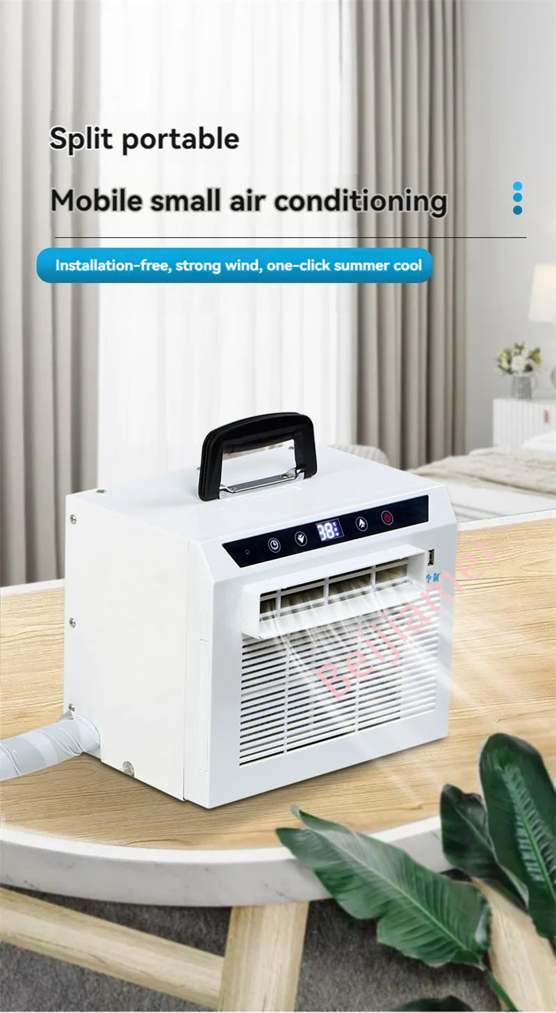 Air Conditioner Mini Mobile Split Portable Air Conditioner Caravan Camping Air Conditioner 3000BTU/H With Remote Control