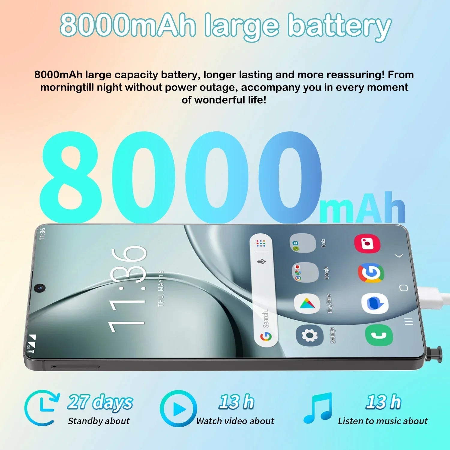 High Quality 2026 New Camon 40 Pro original intelligent 5G dual card dual standby system global version 8000mAh battery Arrival