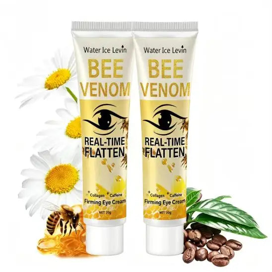 Water Ice Levin Multi-Active Eye Firm Cream Bee Venom Collagen Caffeine Blend Deep Hydrate Tighten Sagging Under Eye Skin 20g