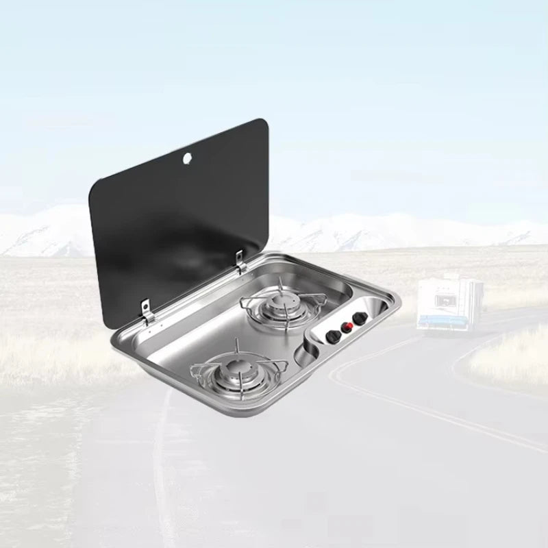 Stainless Steel Stove for  Truck Camper Outdoor Kitchen