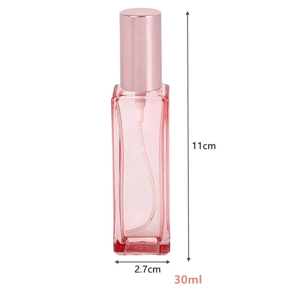 Gradient Blue Perfume Bottle 5ml 9ml 20ml Empty Glass Parfume Atomizer Travel Cosmetic Refillable Spray Bottle Sample Vials