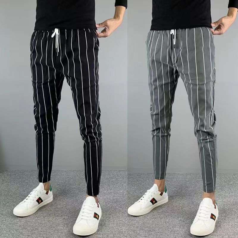 New Men's Lightweight Smart Casual Loose Straight Dress Suit Pants All Match Korean 2024 Business Trousers Streetwear Z121