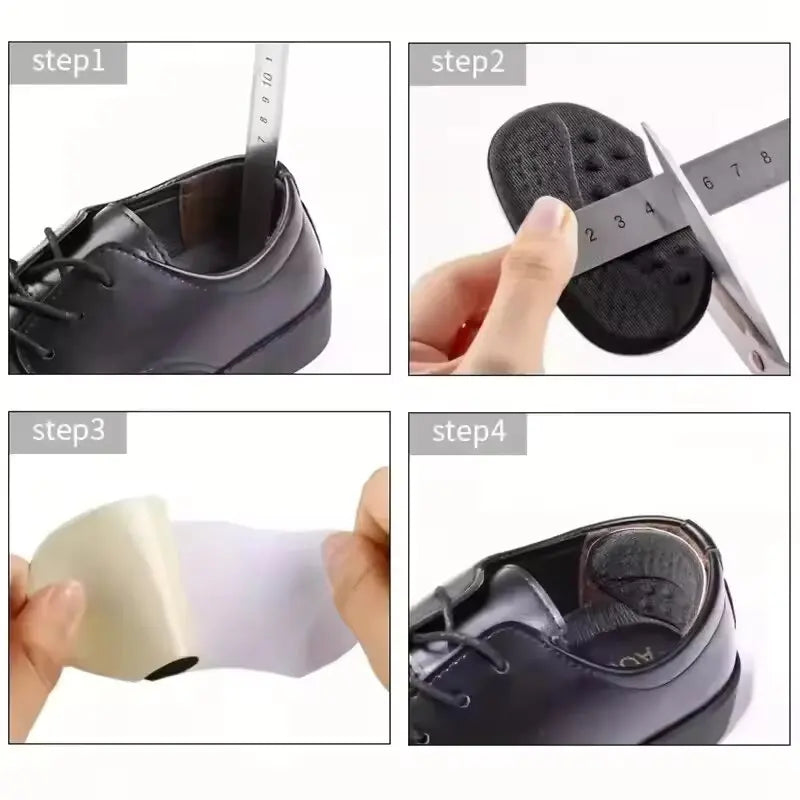 2/4PCS Soft Heel Grips for High Heels Anti-Chafing Cushion Pads Pain Relief Comfortable Shoe Inserts Heel Protectors