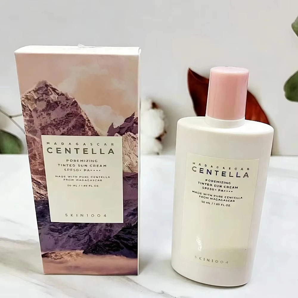 SKIN1004 Centella Hyalu Cica Water Fit Sun Serum SPF50 PA++++ 50ml Serum Like Texture Non Greasy Dewy Finish Korean Skincare