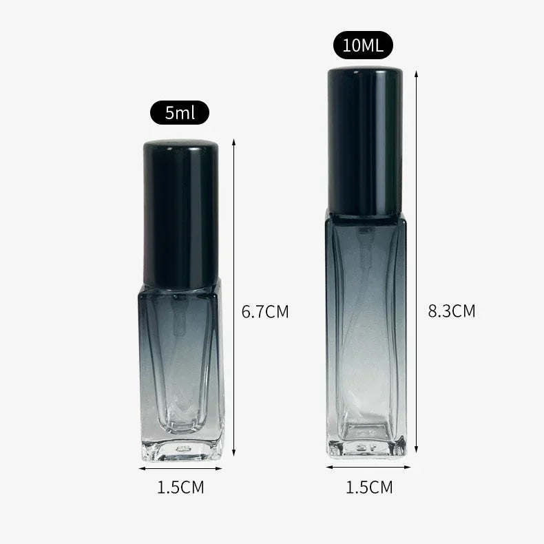 3PCS 10ml 20ml Perfume Spray Bottle Empty Glass Atomizer Travel Cosmetic Bottl Sample Vials Refillable Drop Shipping Wholesale