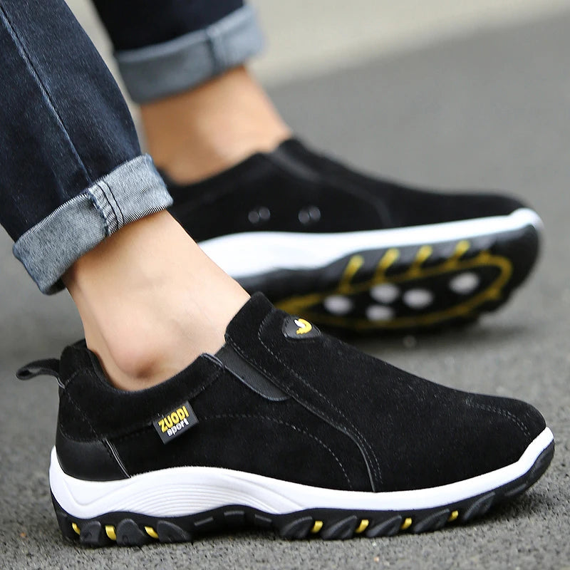 2023 New Casual Shoes Men's Sneakers Fashion Outdoor Walking Loafers Comfortable Shoes Men's Shoes Lightweight Plus Size 50