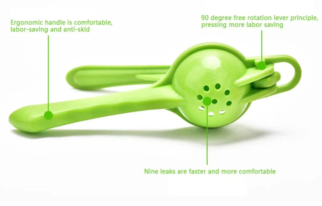Manual Lemon Clip Creative Kitchen Gadgets Colorful Manual Lemon Juicer Not Easy To Deform Mini Home Portable Lemon Clip