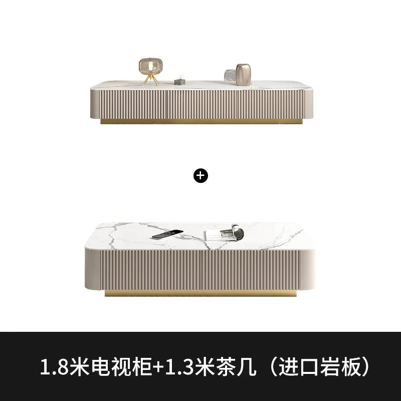 Modern Storage Tv Stand Living Room Mural Universal Media Wall Tv Stand Luxury Smart Muebles Para Salas Home Furniture