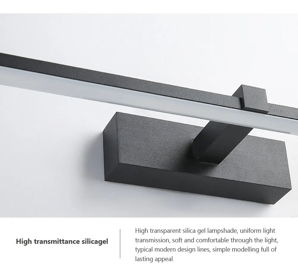 Modern LED Indoor Wall Lights, Bathroom Mirrors, Headlights, Study Rooms, Bedrooms, Waterproof, Creative Wall Lights, Lighting
