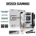 Jingyue B550i GAMING Mini ITX Motherboard DDR4 Memory Support AM4 Ryzen 5600GT/5600/5700X PCIe 4.0 Dual M.2 WiFi 6 Gaming PC
