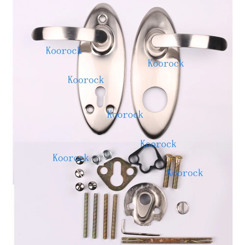 High Security Stainless Steel Israeli Lock and Handle with Four-way Locking box Design - 9065 lock body