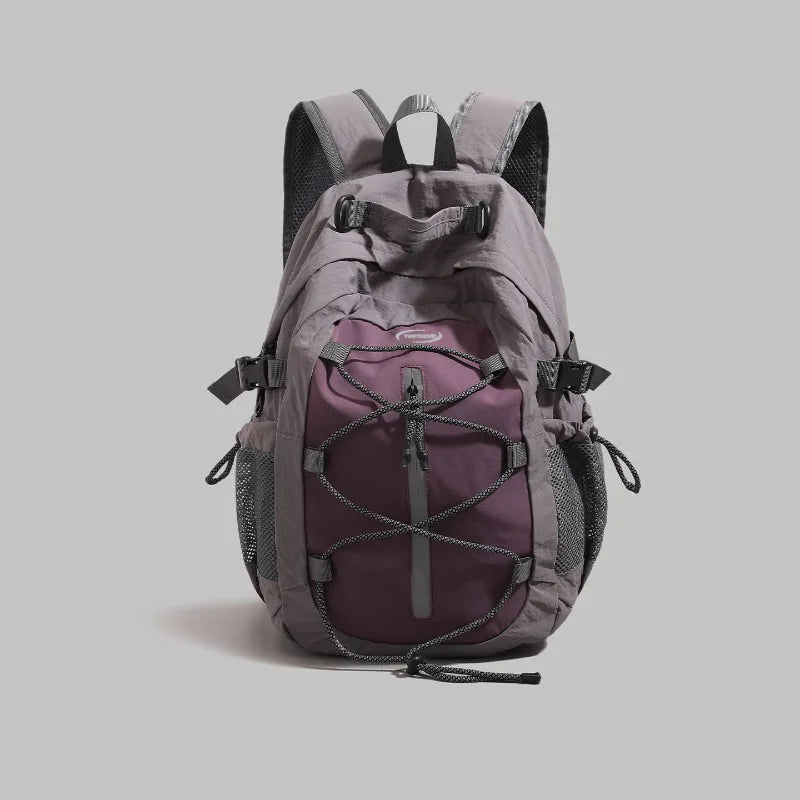 Small Outdoor Travel Backpack for Women, Lightweigh Waterproof Hiking and Mountaineering BackpackJunior High School Bag Student