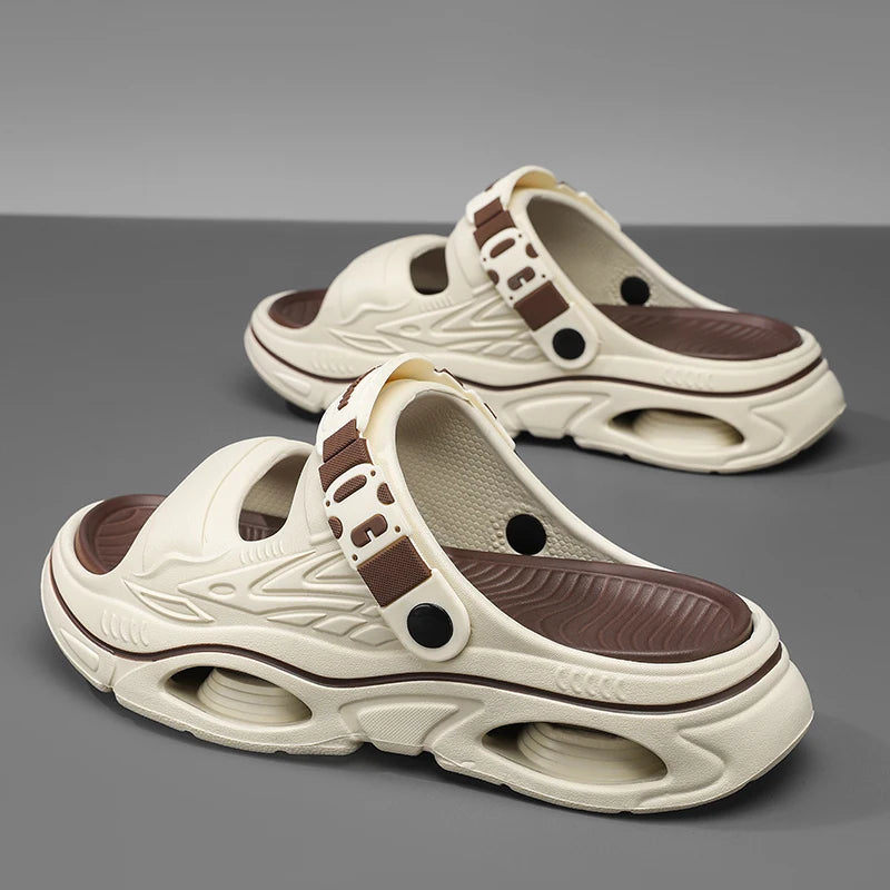 New Popular Summer Non-Slip Slippers for Men and Women, Men's Beach Sandals and Slippers