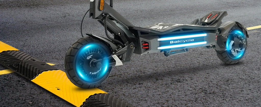 High Power Dual Motor 3000W*2 Electric Scooter 10 Inch Anti-Shock Tires Foldable Adult Off Road E Scooter Long Distance Travel Scooter