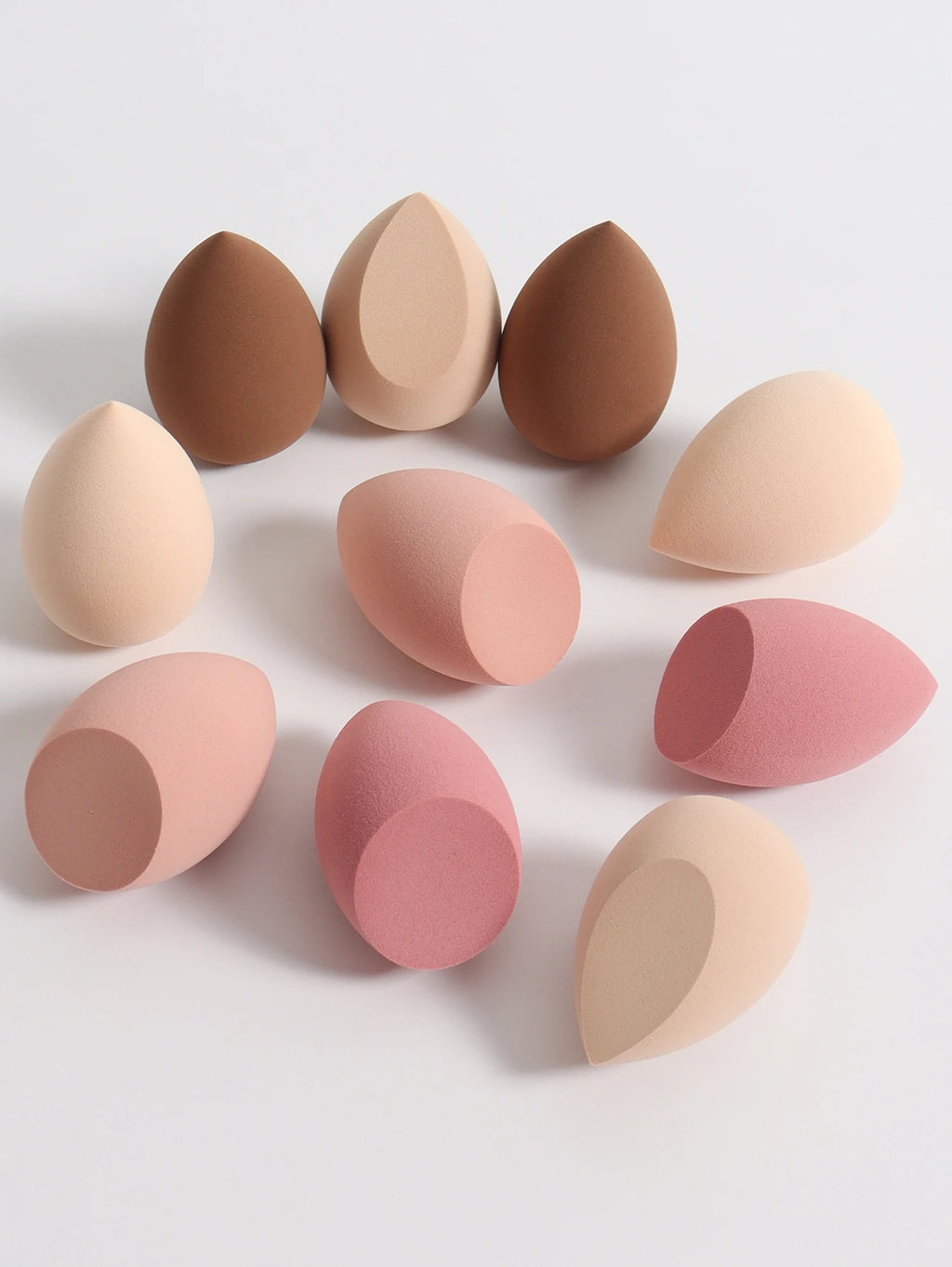 25 Beauty Eggs (Makeup Sponges), Foundation Makeup Mixed Beauty Sponges, Flawless Application for Liquid, Cream and Powder, Multi-Color Makeup