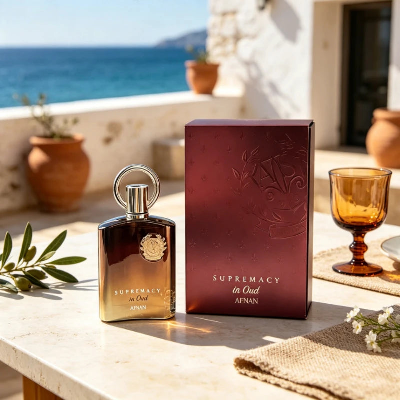 Luxury AFNAN Supremacy in Oud Perfume 100ml Men Eau De Parfum Long Lasting Oriental Woody Oud Fragrance Musk Patchouli Scent