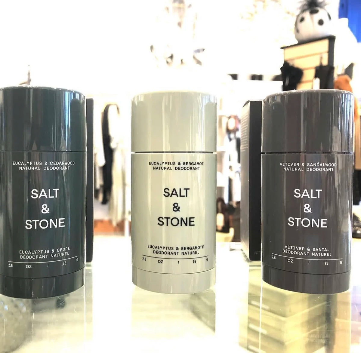 SALT& STONE Brand Deodorant Black Rose Oud Neroli Basil Eliminate Body Odors Fragrance Blam Stick Unisex Natural Plant Deodorant