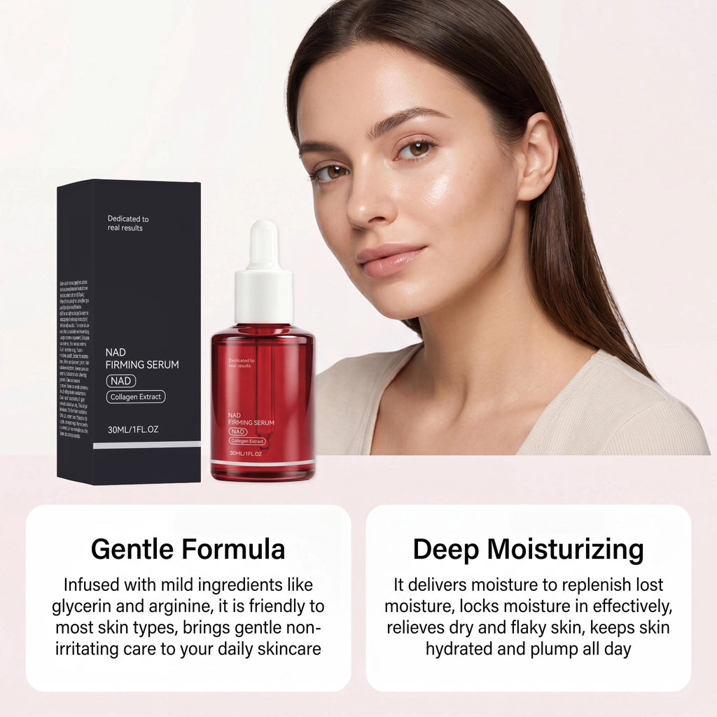 NAD+ Firming Serum Collagen Peptide Serum Improve Wrinkle & Fine Lines Enhance Skin Elasticity Whitening Serum For All Skin Type
