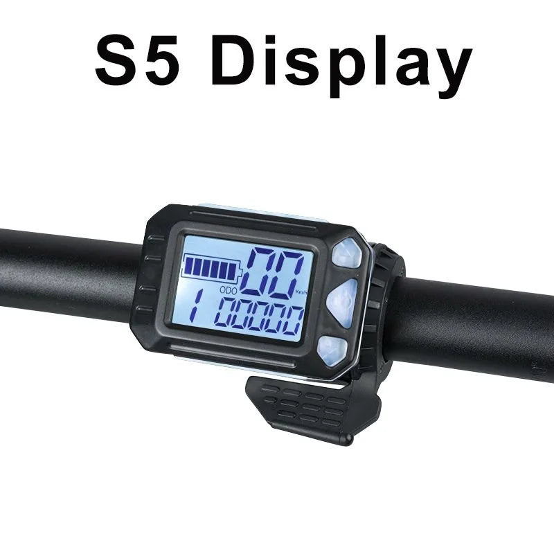 500W 25A Electric Bike Brushless Controller with LCD Display 24V 36V 48V Scooter Motor Controller Ebike Accessories