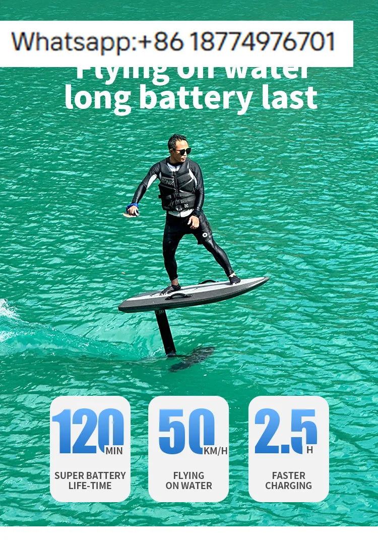 Electric Hydrofoil Surfboard Long Range Kite Surfing Power Surfboard Water Sports