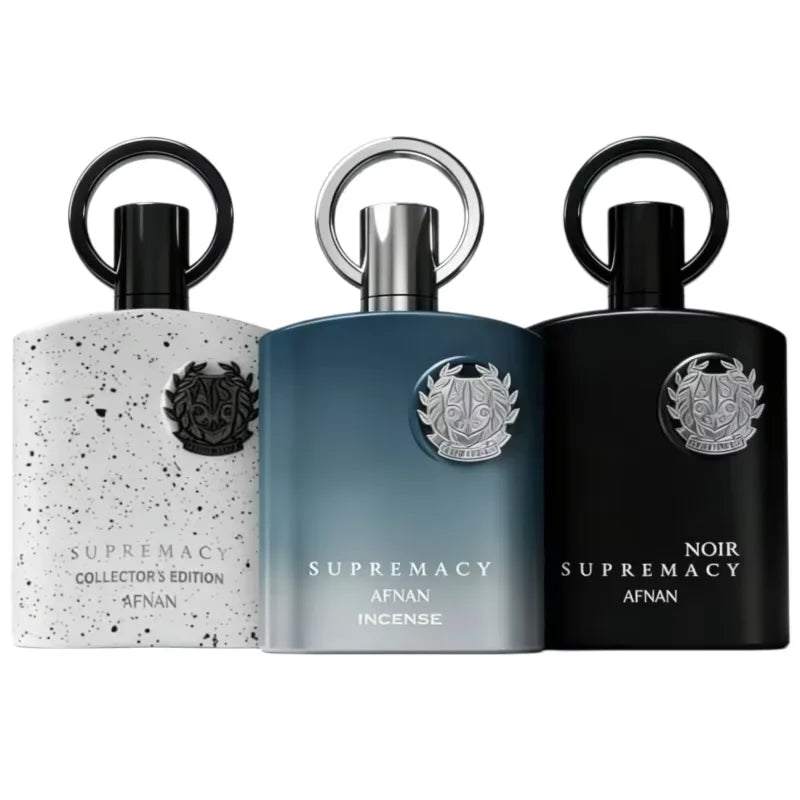 Supremacy Collection Noir Incense & Collector's Edition Men's Eau De Parfum Luxury Woody Spicy Oriental Masculine Scent