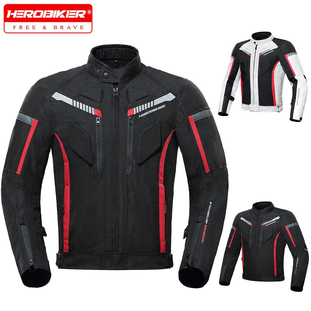 Men's Motorbike Anti-Fall With EVA Protection﻿ Best Selling Motorcycle Jacket Racing Jacket Waterproof Wearable Moto Winter