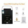 Portable Instant Gas Water Heater Handheld Hot Water Device for RV Outdoor Camping