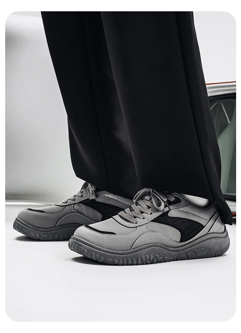 Mens Casual Shoes Wide Toe Box Outdoor Lightweight Running Sneakers Mesh Anti-slip Soft Fashion Men's Shoes