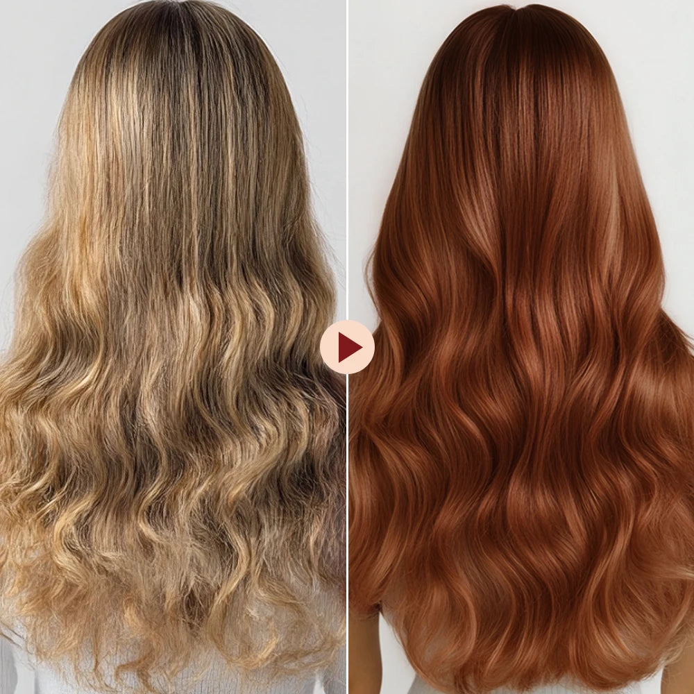 Hair Glaze Super Gloss Color Conditioning Gloss Rinse Out Semi-Permanent Hair Gloss that Enhances Color Nourish and repair Easy