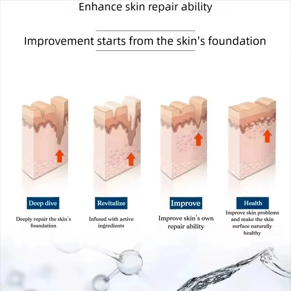 10 Vials Facial Trial Size 3Ml BAC Purified Water Skin Care Serum Cap Color Random