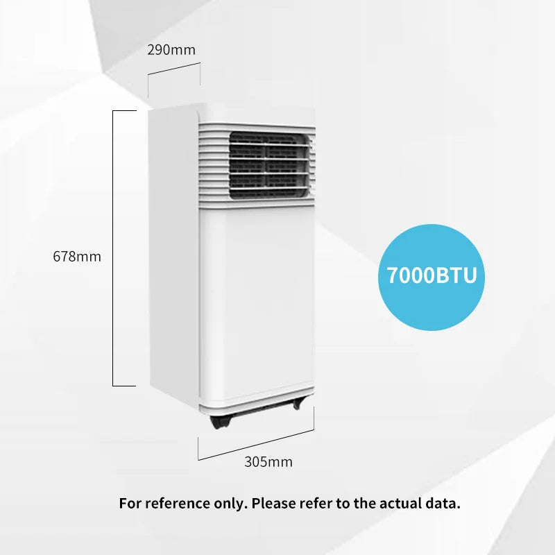Airwens 7000BTU Heating&Cooling 110V/240V Portable Air Conditioner  for Car Hotel House hold Use