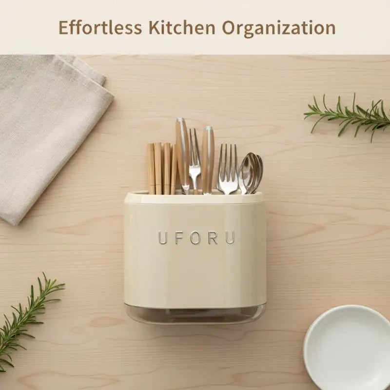 Kitchen Storage Box,Wall Space Utilization For Living Room. Wall-Mounted Chopstick Holder,Utensil Rack,Kitchenware Organizer,