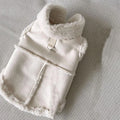 Classic Fleece-Lined Dog Vest, Winter Warm Jacket for Dogs, Cozy Traction Apparel for Chihuahua, French Bulldog, Teddy & Puppy