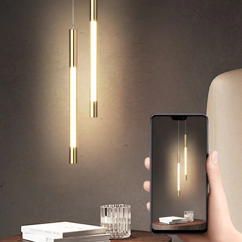 Nordic Led Pendant Lights Indoor Lighting Decoration Home Bedroom Bedside Light Living Dining Table Room Corridor Hanging Lamp