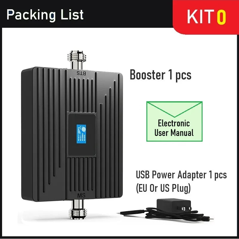 Dual 2-Band 1800 2100 MHZ Band B3 B1 Cellular Amplifier GSM DCS 4G LTE Cell Phone Signal Booster Network Repeater Boosters