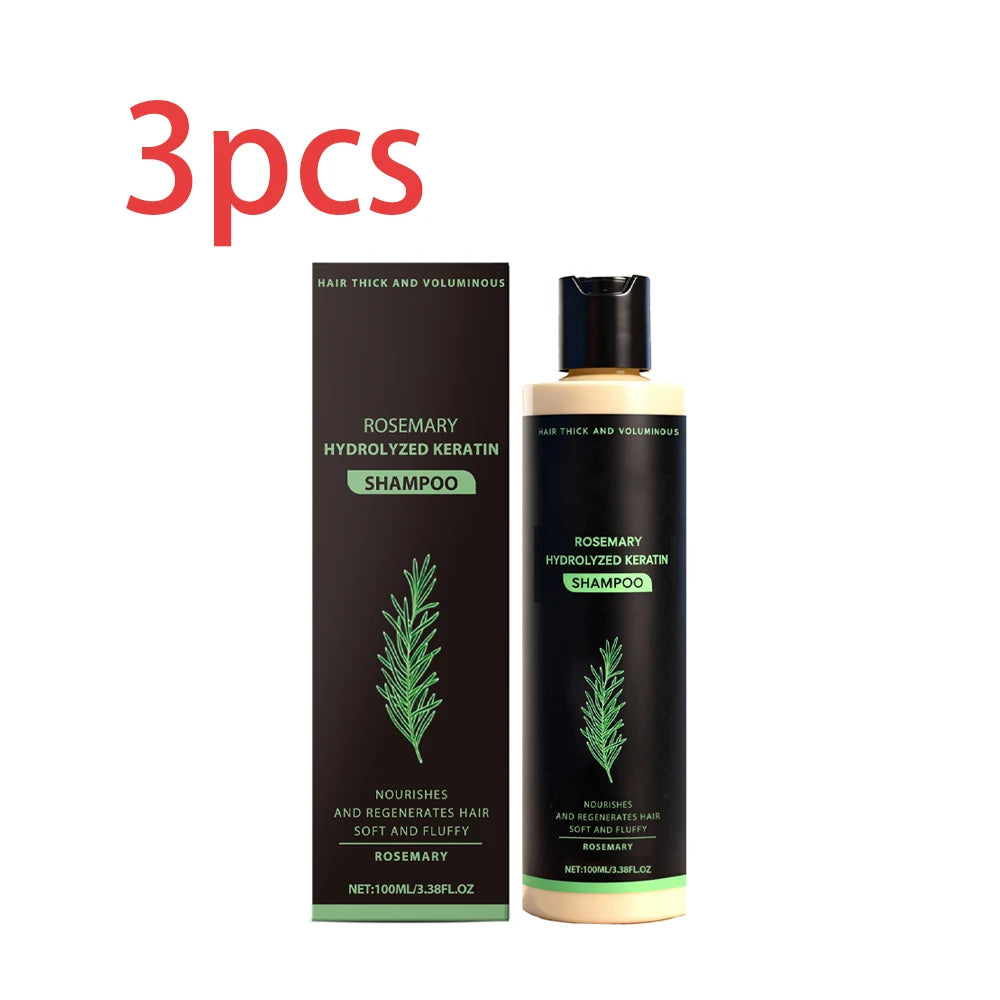 Rosemary Hair Set Shampoo Conditioner Oil Nourishing Smoothing Hydrating Silky Shine 3pcs Daily Care