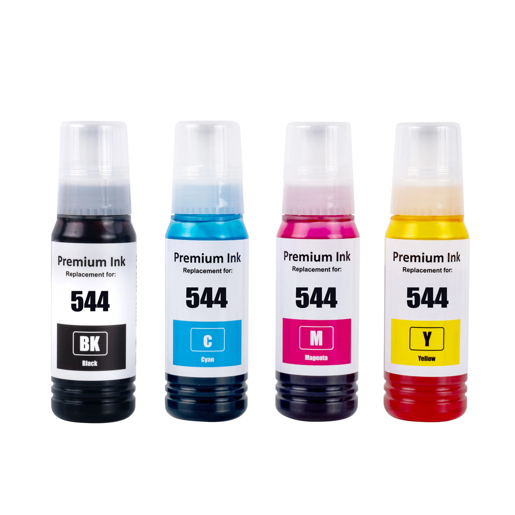 For Epson T544 544 Dye Ink 70ml Bottle Refill Ink for Epson EcoTank L3150 L3110 L3100 L3210 L3250 L1110 Inkjet Printer