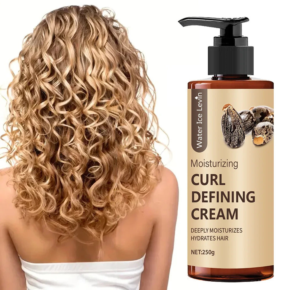 Water Ice Levin Pumpkin Seed Oil Elasticity Formula Hair Mask Refreshing and Non greasy